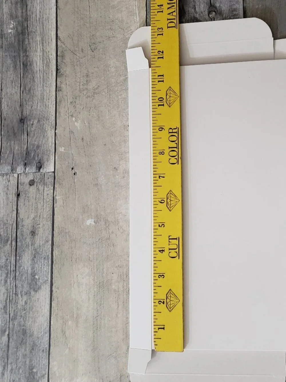 New - (set of 20) Boxes 11.5”x6”x1” White Chipboard